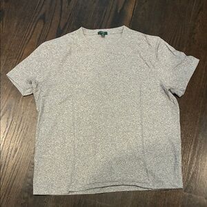 J. Crew Heather Gray Men's Short Sleeve Tee